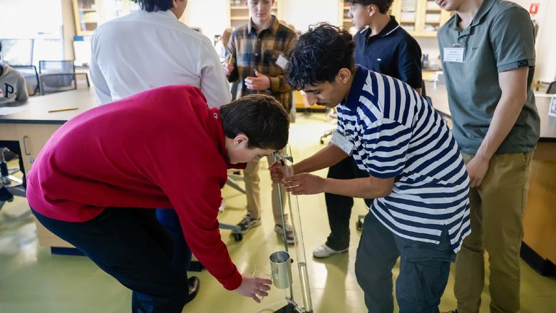 students doing workshop