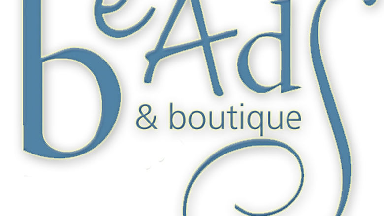 Blue Santa Beads logo