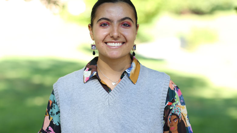 Photo of Brisa Luzzi Castro, an active student leader at Penn State Brandywine.