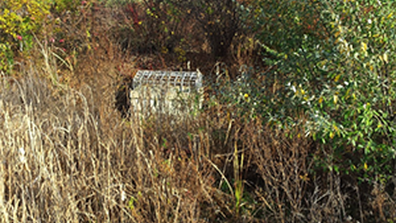 Detention basin on Rt 352