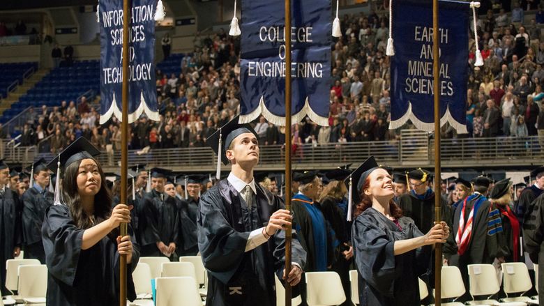 Fall Commencement at Penn State 2014