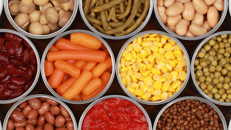 Vegetables in Cans