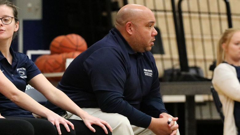 Penn State Brandywine Head Women's Basketball Coach Larry Johnson
