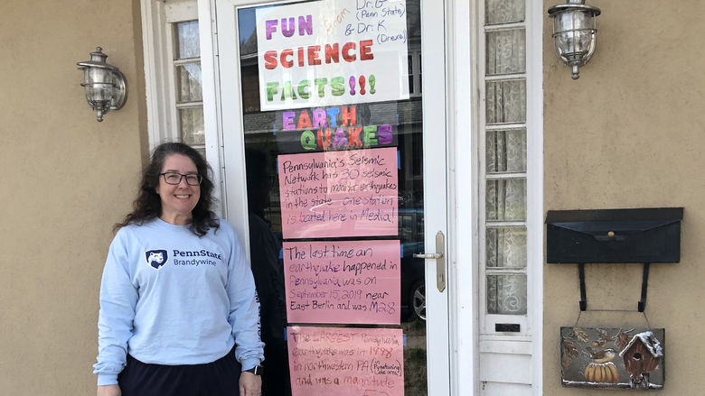 Penn State Brandywine Professor of Earth Science Laura Guertin.