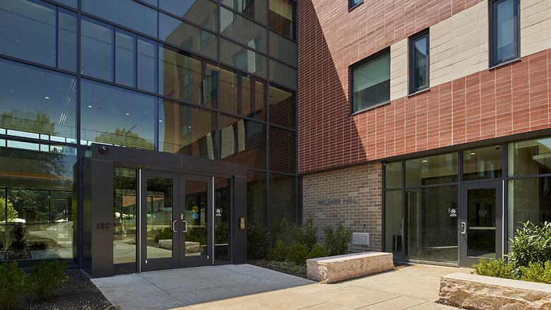 Orchard Hall entrance