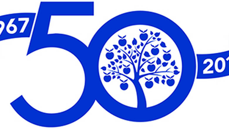 50th logo