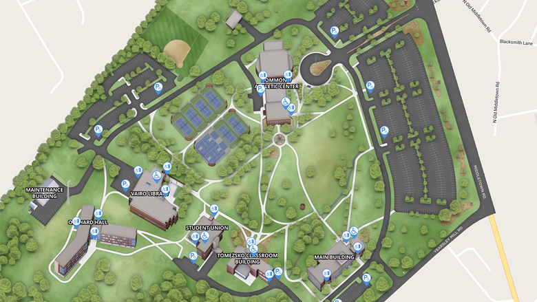 Campus Map - ADA Accessibility