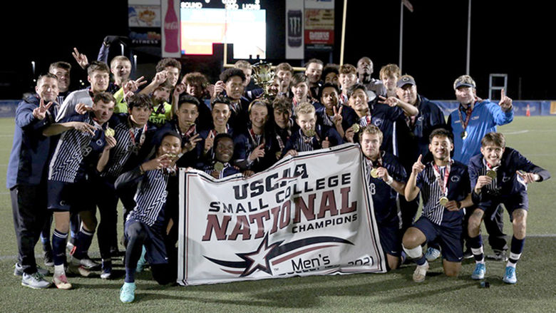 Men's Soccer 2021 USCAA National Champions!