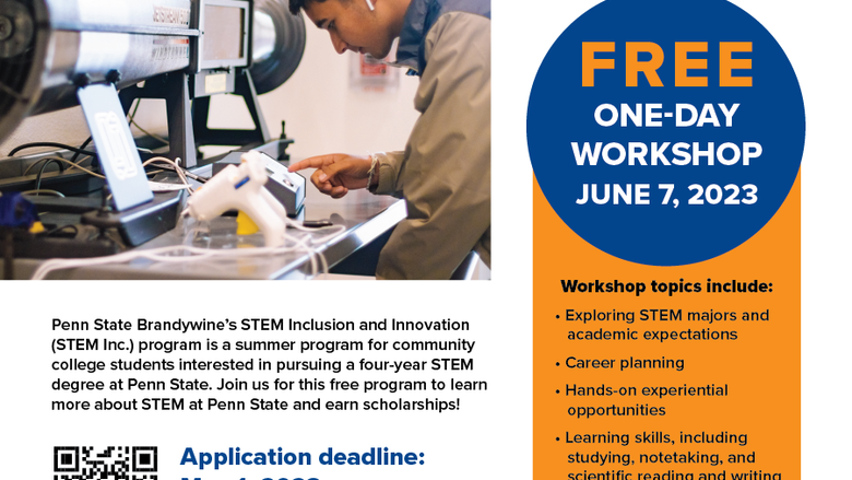 STEM free one day workshop June 7 2023