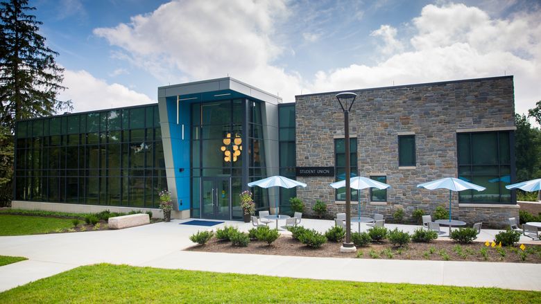 Penn State Brandywine's new Student Union. 