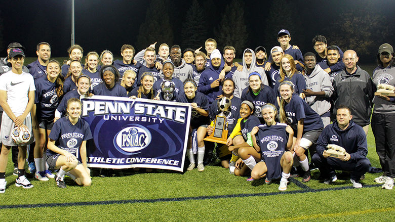 Brandywine men's and women's soccer champions