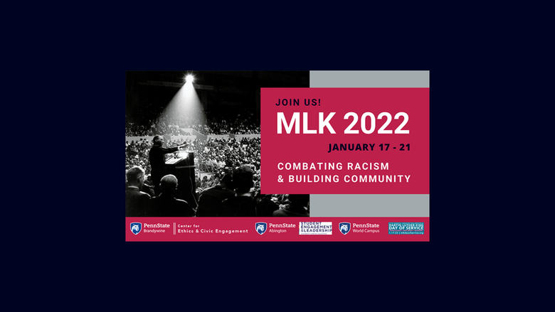 Promotional Poster for MLK Events in 2022