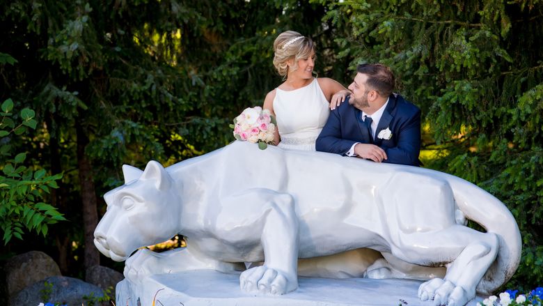 Bobbi Caprice and Vinny Gallo of Penn State Brandywine