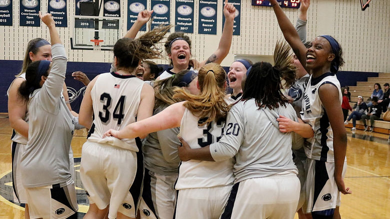 Penn State Brandywine - PSUAC women's basketball champions