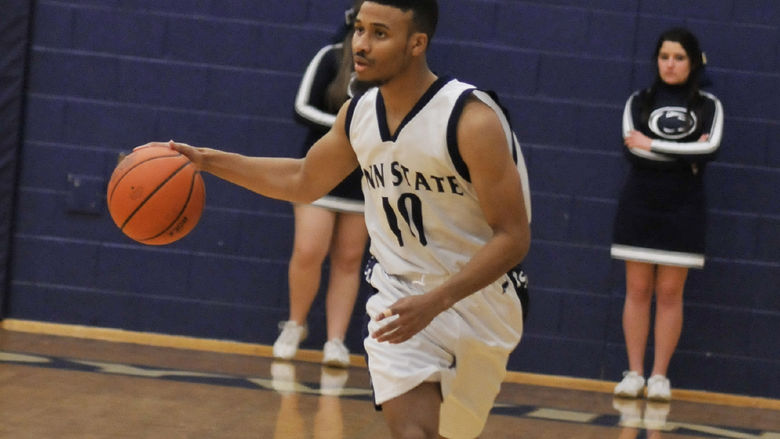 Brandywine's Rasheed Wilkins dribbles up the court