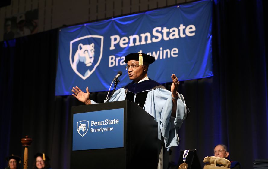 Judge Nathaniel Nichols at Penn State Brandywine