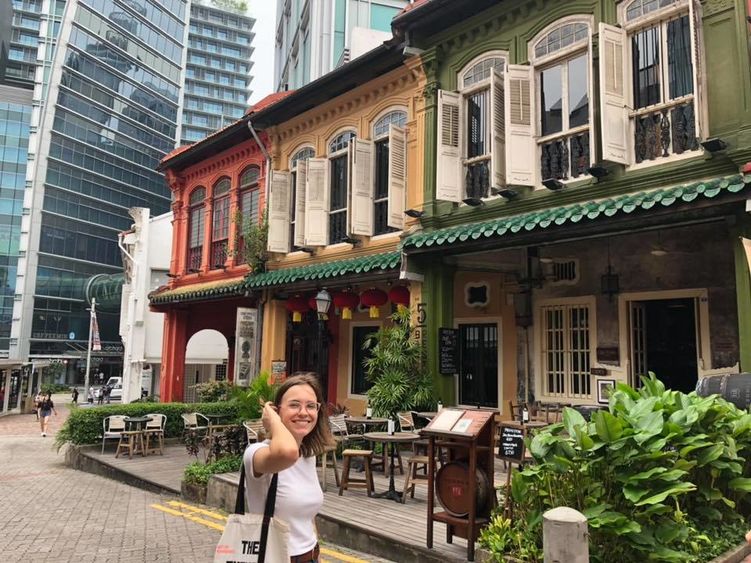 Katya Iatsenko in Singapore.