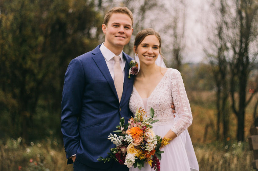 Caleb Madison and Katya Iatsenko of Penn State Brandywine