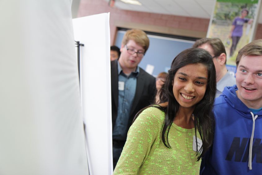 Students showcase their research 