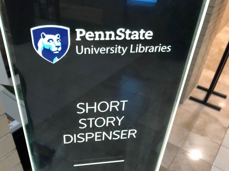 Short Edition short story dispenser Short Edition short story dispenser