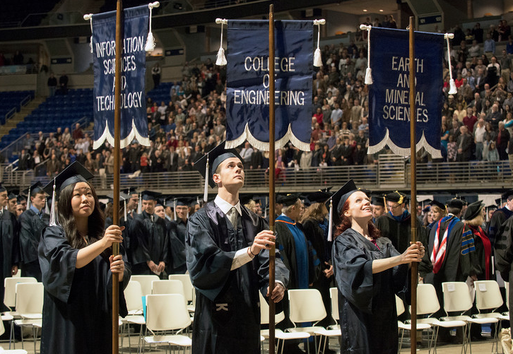 Penn State fall commencement