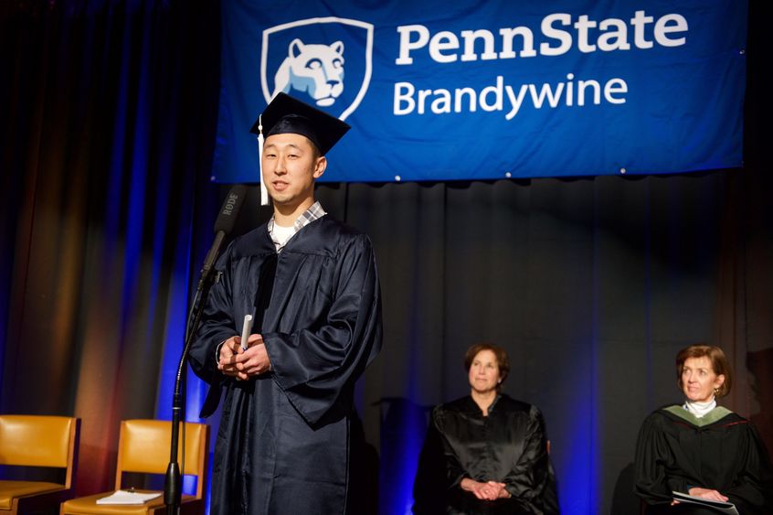 Jared Heatwole of Penn State Brandywine