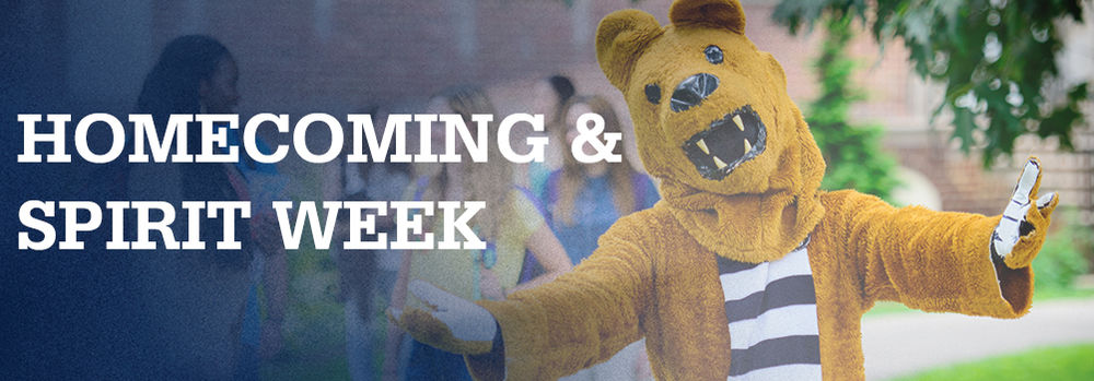 The Nittany Lion on campus.