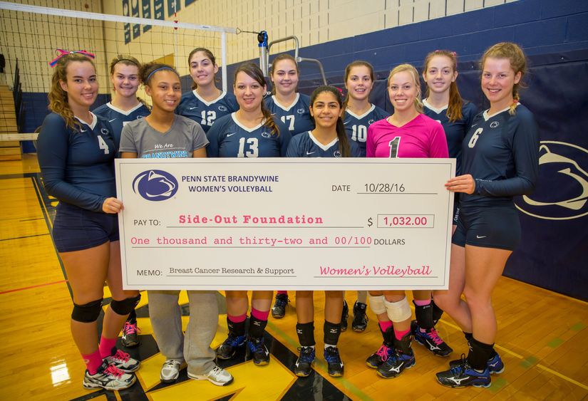 Penn State Brandywine women's volleyball 