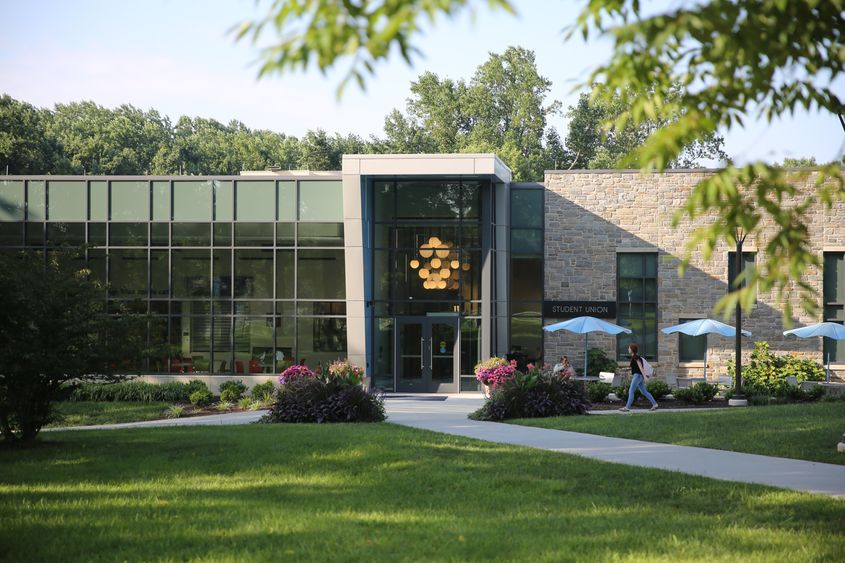 Penn State Brandywine's Student Union building