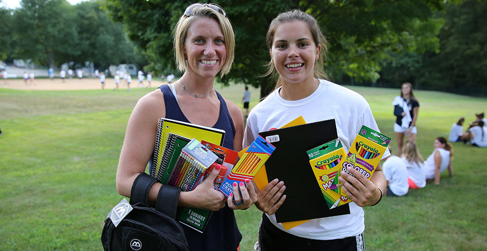 Melissa Algeo and Nicole Poissant