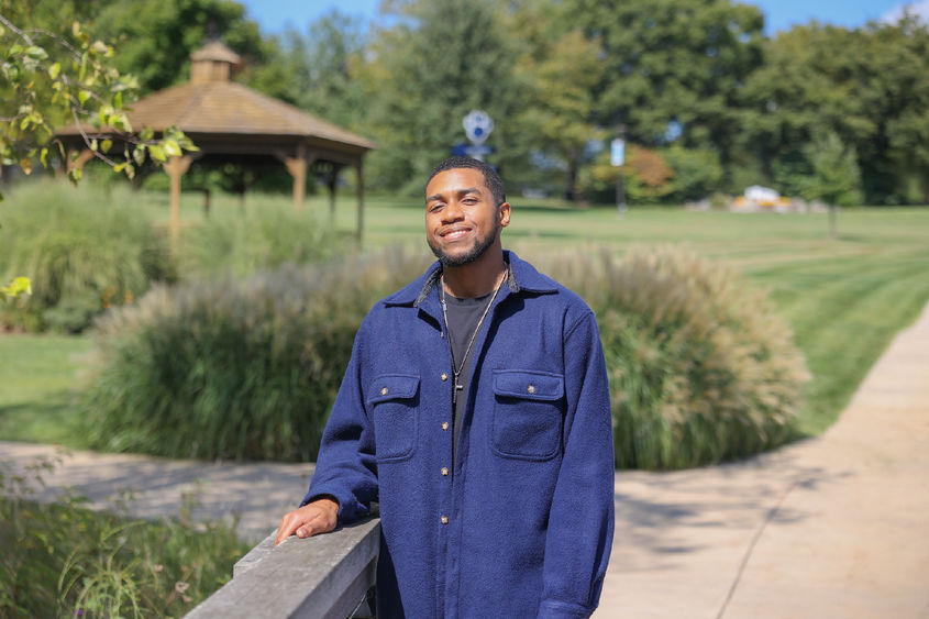 Christian Williams smiling