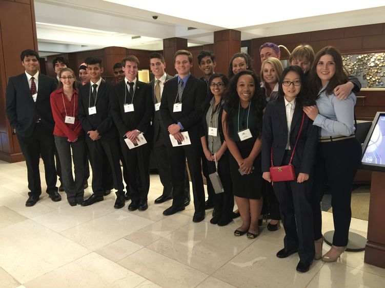 Brandywine students at Pennsylvania Phi Beta Lambda