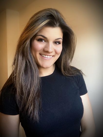Student commencement speaker Kristen Harootunian