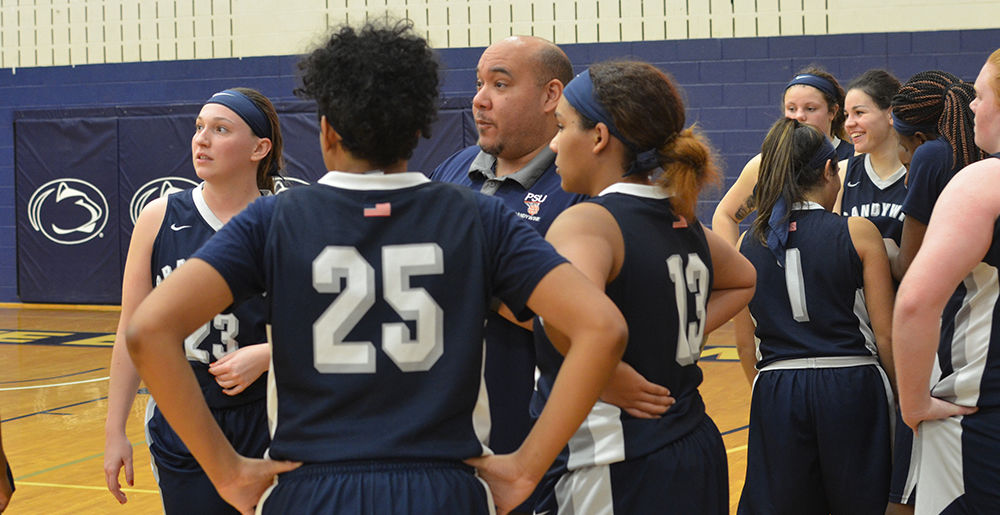 Coach Larry Johnson of Penn State Brandywine