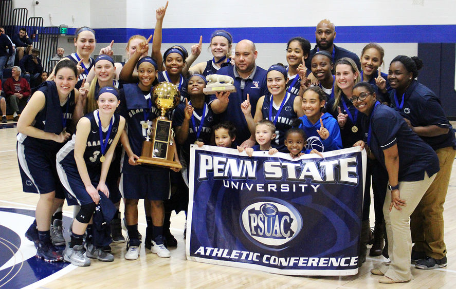 PSUAC women's basketball champions - Brandywine