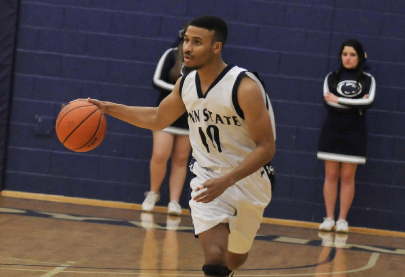 Brandywine's Rasheed Wilkins dribbles up the court