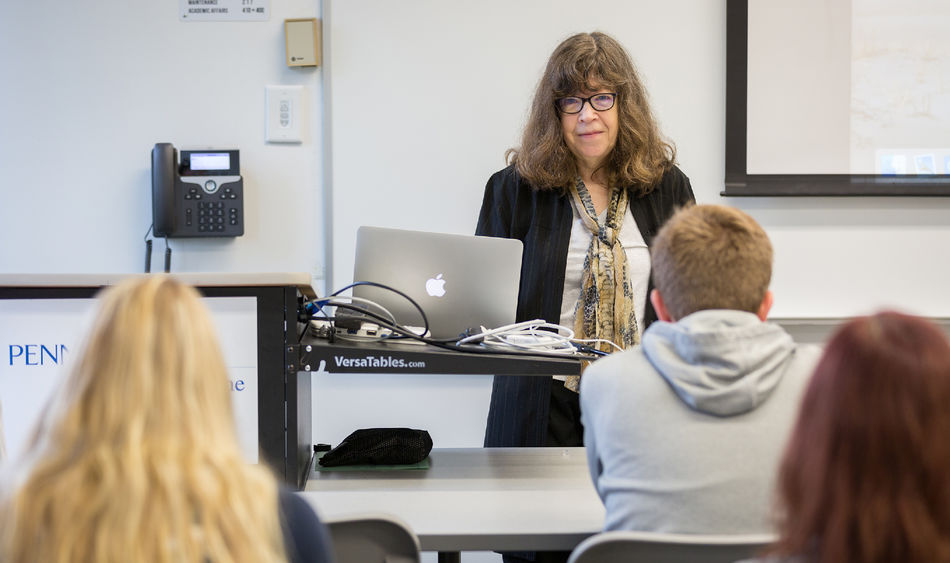 Peggy Signorella of Penn State Brandywine